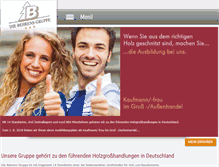 Tablet Screenshot of behrens-gruppe.de